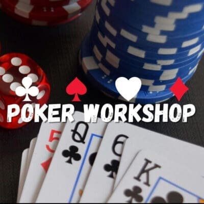 Leer poker en bluf je tegenstanders weg met onze poker workshop. Bij BeachEvents.nl leer je alle kneepjes van het vak!